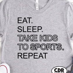 Eat. Sleep. Sports Tee